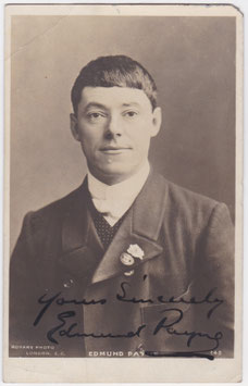 Edmund Payne. Rotary 145. Signed postcard
