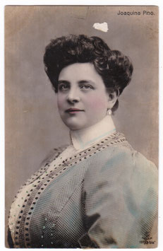 Joaquina Pino. Spanish opera singer and actress