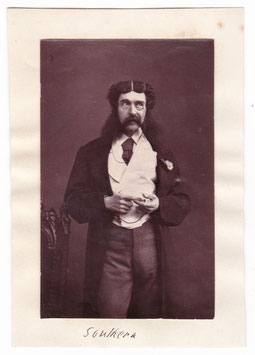 Edward Askew Sothern as Lord Dundreary in "Our American Cousin" 1870s. Woodburytype,