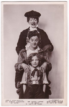 Renée Mayer. Ernest Langford. Barry Lupino "Hop O' My Thumb" Rotary 11659 A