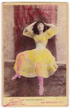Hattie Harvey. Falk cabinet photo