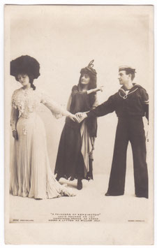 Louie Pounds. Constance Drever. Henry Lytton "A Princess Of Kensington" Rotary 3052