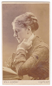 Madge Kendal. 1876. W & D Downey CDV
