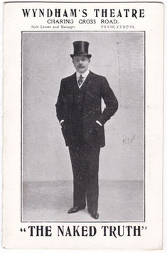 The Naked Truth. Charles Hawtrey. Wyndham's Theatre. 1910