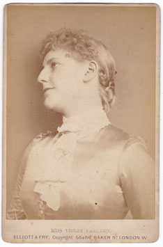 Violet Cameron. Elliott & Fry cabinet photo