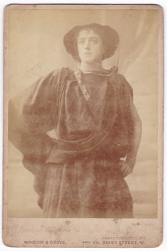 Ernest Harcourt Williams as Orestes "Electra" 1906. Window & Grove cabinet photo