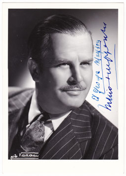 Mario Filippeschi. Villiani, Bologna. Signed photo