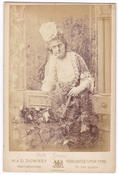 Eleonora Grossi. Mezzo-soprano. W & Downey cabinet photo