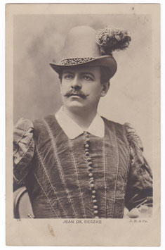 Jean de Reszke as Raoul de Nangis "Les Huguenots" Beagles 251