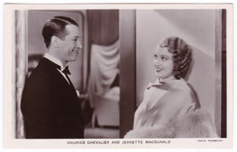 Maurice Chevalier and Jeanette MacDonald. Picturegoer 614