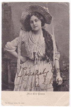 Evie Greene. Wrench Series 1313. Signed postcard