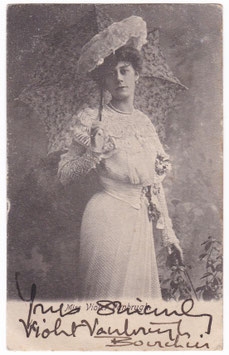 Violet Vanbrugh. Wrench 1000. Signed postcard
