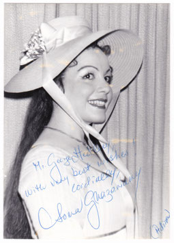 Sona Ghazarian. Soprano. Signed photo