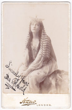 Dora Rignold. Hana, London. Signed cabinet photo