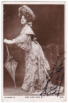 Elsie Kaye. Faulkner S 171. Signed postcard