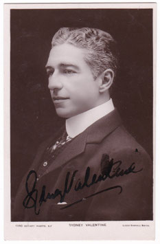 Sydney Valentine. Rotary 1180. Signed postcard