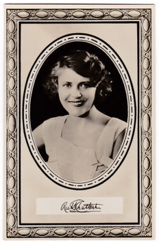 Ruth Chatterton. Picturegoer Autograph Series A 22