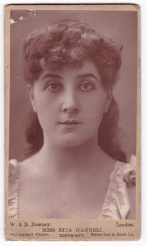 Rita D'Angeli. W & D Downey CDV
