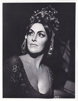 Josephine Veasey. Mezzo-soprano. Signed photo
