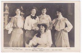 Mabel Hirst. Nina Sevening. Joan Keddie. Mary Fraser. Doris Stocker "The Cingalee" Rotary 3200 F