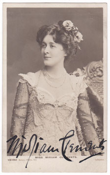 Miriam Clements. Rotary 1510d. Signed postcard