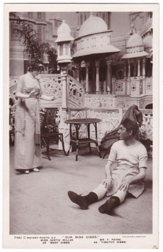 Gertie Millar and Fred Payne "Our Miss Gibbs" Rotary 7461 C