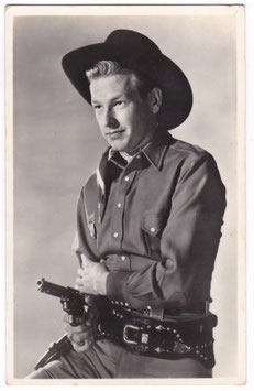 Rex Allen. Republic Star postcard