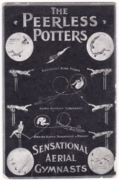 The Peerless Potters. Aerial Gymnasts
