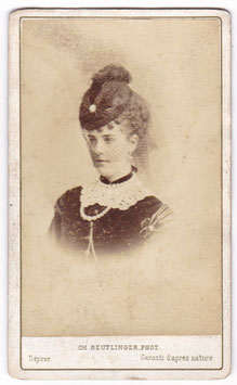Mabel Grey. Courtesan. Reutlinger, Paris CDV