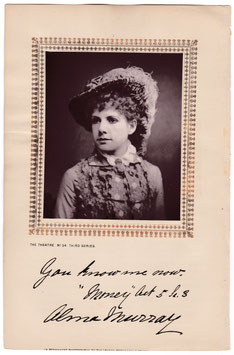 Alma Murray. 1882. Carbon
