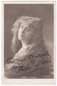 Ethel Irving. Rotary 240. Signed postcard