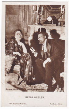 Hermine Körner and Eduard von Winterstein "Hedda Gabler" Herm. Leiser