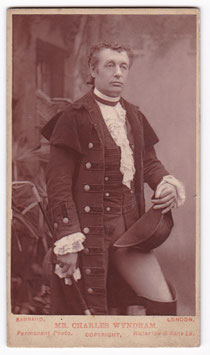 Charles Wyndham. Barraud, London. Taunus ad. CDV