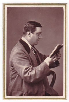 William J. Hill (William Hill Jones) Woodburytype CDV