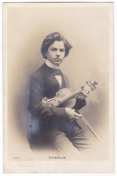 Jan Kubelík. Violinist and composer. 2522