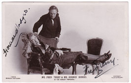 Fred Terry. Horace Hodges "The Scarlet Pimpernel" Beagles 130 B. Signed postcard