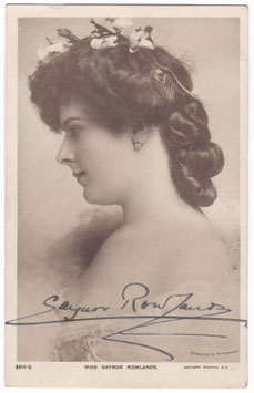 Gaynor Rowlands. Rotary 1615 G. Signed postcard