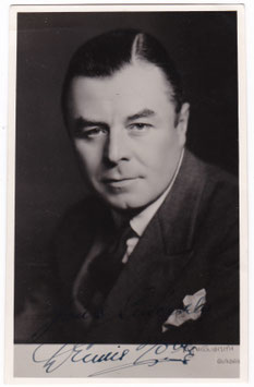 Dennis Noble. Baritone. Signed photo