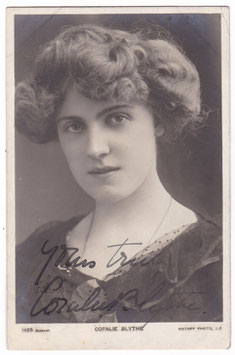 Coralie Blythe. Rotary 1655. Signed postcard