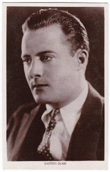 Gaston Glass. British postcard