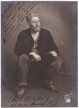 Louis Richard. Théâtre de la Monnaie. Signed and inscribed photo