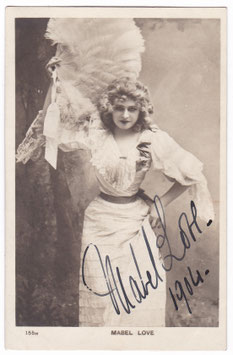 Mabel Love. Rotary 155 H. Signed postcard