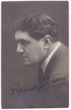 Bransby Williams. Dobson, Liverpool. Signed postcard