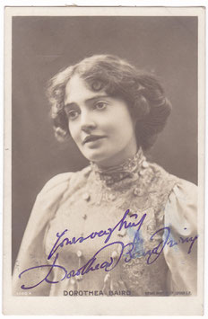 Dorothea Baird. Rotary 1500 A. Signed postcard