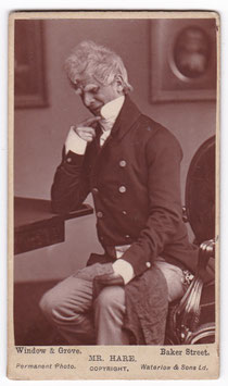 John Hare "A Quiet Rubber" Window & Grove. Taunus ad. CDV