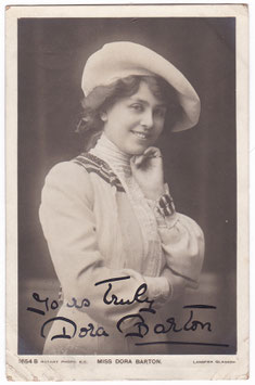 Dora Barton. Rotary 1654 B. Signed postcard