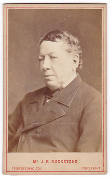 John Baldwin Buckstone. London Stereoscopic Co. CDV (a)