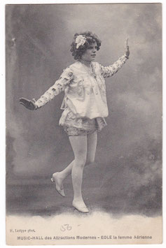 Eole. La femme Aérienne. Music Hall des Attractions Modernes