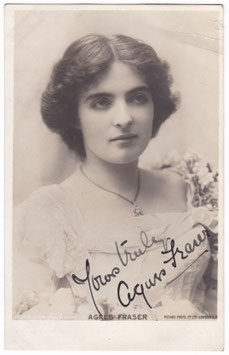 Agnes Fraser. Rotary 1513. Signed postcard