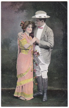 Octavia Barry and Leonard Mackay "The Cingalee" George Edwardes' Co. 1905. Valentine's Series